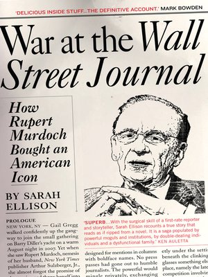 cover image of War at the Wall Street Journal